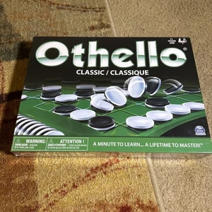 OTHELLO Classic Board Game Spin Master Strategy FACTORY SEALED NEW - Photo 1/2