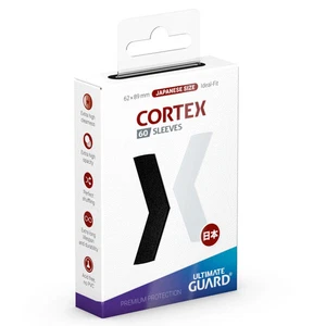 Ultimate Guard Cortex Sleeves Japanese Size (60) - Black - Picture 1 of 4