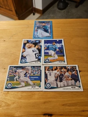 ¡Lote de 5 tarjetas Topps Seattle Mariners 2014! Foto 1 de 4