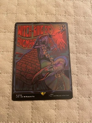 Witch King of Angmar Poster Version Non-Foil Collectible Card - Image 1 of 2