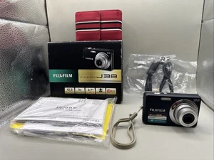 Cámara digital Fujifilm FinePix J38 con batería, cargador, manual de caja, tarjeta de memoria - Imagen 1 de 10