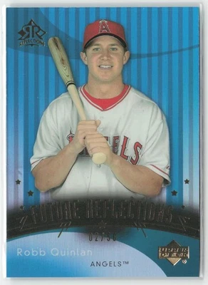 2005 Upper Deck Reflections #109 Robb Quinlan Turquoise #/50 - Image 1 of 2