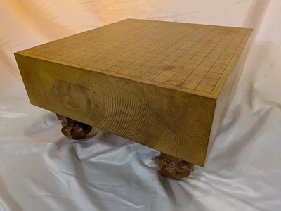 Goban Go Board Japanese Kaya with 4 legs Japan Igo 12.5cm thick - Image 1 of 4