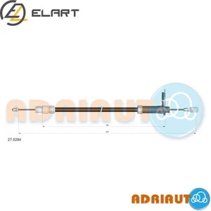 CABLE PARKING BRAKE 27.0294 FOR MERCEDES-BENZ C-CLASS/T-Model CLK/Convertible - Picture 1 of 6