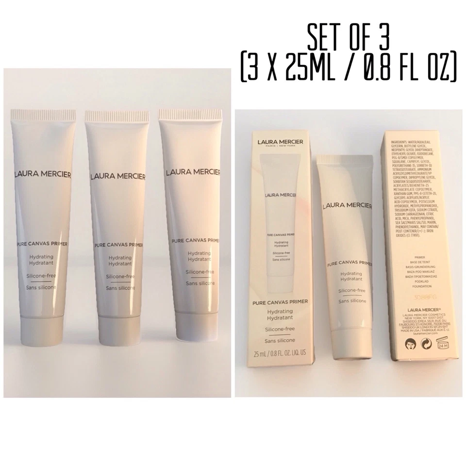 Laura Mercier Pure Canvas Primer 25ml Travel Size