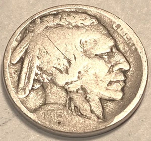 1915 P Buffalo Nickel VG / FINE NO RESERVE *J770 - Bild 1 von 2