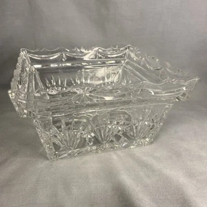 Godinger Shannon Crystal Freedom Collection 8" Square Bowl - Picture 1 of 5
