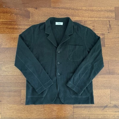 Buck Mason Mens Boiled Merino Wool Felted Chore Coat Work Jacket Gray Size L - Image 1 of 4