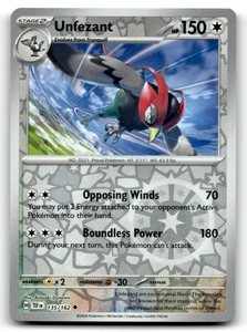 Unfezant 135/162 Reverse Holo Uncommon SV05: Temporal Forces LP - Picture 1 of 2