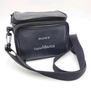 Sony Digital Mavica Kameratasche schwarz verstellbare Riemen ~ nur Tasche ~ Fotografie - Bild 1 von 4