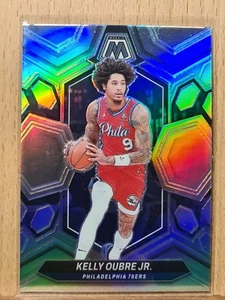 Kelly Oubre Jr. #58 2023-24 Mosaic Silver PRIZM 76ers M0103A - Picture 1 of 2