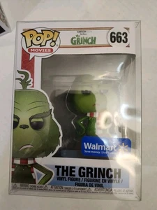 Funko Pop! The Grinch (Scarf) Walmart (Exclusive) #663 W/Protector!! - Picture 1 of 6