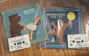 Vintage Vorlesebücher Kassette Frank Asch Bär Skyfire Mondtanzgeschichten Posten - Bild 1 von 3