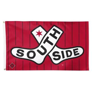 CHICAGO WHITE SOX CITY CONNECT 3'X5' DELUXE FLAG NEW WINCRAFT ⚾ - Picture 1 of 1