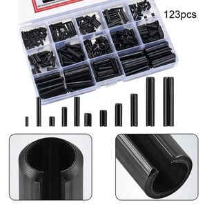 Nice Portable For Commercial Purposes Spring Pin Roll Pin Set Split Durability - Picture 1 of 21