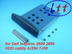 Dell Inspiron 2650 2600 Fetplattenrahmen 4J294 With Adapter - Picture 1 of 1