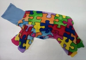SMALL 4 LEG Autism PUZZLE DOG PJ  ITALIAN GREYHOUND  CHINESE CRESTED - Picture 1 of 1