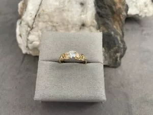 Clogau 18ct Yellow & Rose Gold Tree of Life Ethics Diamond Engagement Ring S - Picture 1 of 13
