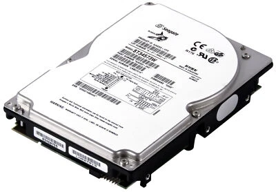Hard Drive Seagate barracuda 4.5GB 7.2k Ultra Wide SCSI 3.5'' ST34573W - Image 1 of 3