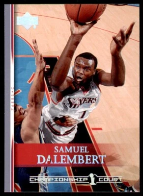 2007-08 Upper Deck Championship Court Stamp #103 Samuel Dalembert - Image 1 of 2