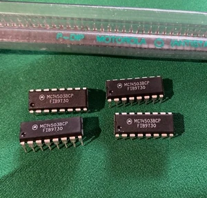 MC14503BCP MOTOROLA - Hex Non-Inverting 3-State Buffer (Lotto 4 pcs) - Picture 1 of 1