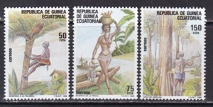Guinea Ecuatorial 1988  - Edifil 104/106 - Dia Internacional del Trabajo - MNH - Imagen 1 de 1