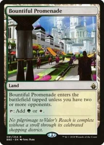 Magic The Gathering MTG BOUNTIFUL PROMENADE Battlebond NM Near Mint - Picture 1 of 1