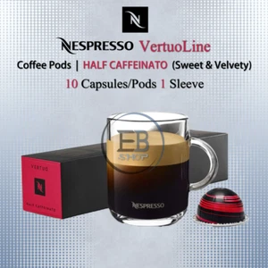 Cápsulas de café NESPRESSO Vertuo Line 10 cápsulas 1 manga MEDIA CAFEÍNATO (dulce) - Imagen 1 de 2