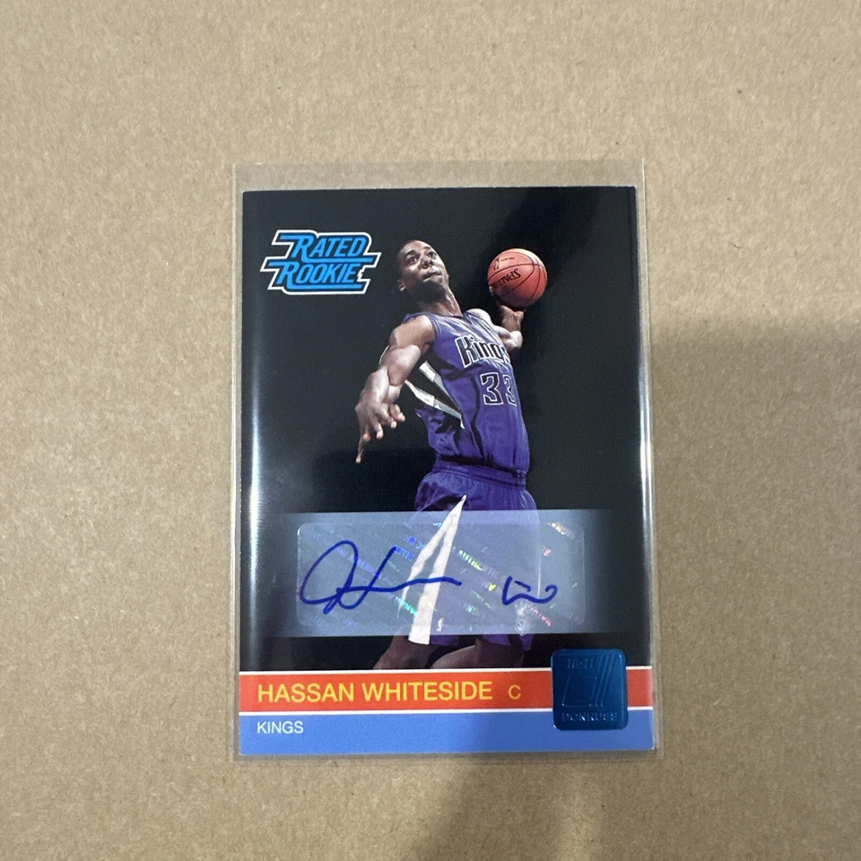 2010-11 Donruss - Rated Rookie Signatures #259 Hassan Whiteside /599 (AU, RC) - Image 1 of 3