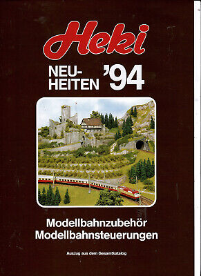 Modellbahnzubehoer Katalog Heki Neuheuten 1994 • 2€