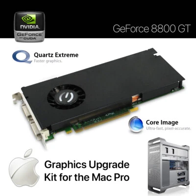  Apple Mac Pro Nvidia 8800 GT 512MB PCI-E Video Card GT Mac Pro  2006-2012 - Image 1 of 2