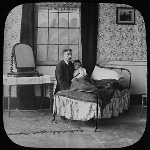 FOTO CORISTA JIM NO37 C1913 Linterna Mágica Diapositiva Niños Eduardianos Historia Social - Imagen 1 de 3