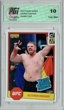 Alexandr Romanov 2022 Panini Instant #RR4 UFC 1/492 Rated Rookie Card PGI 10