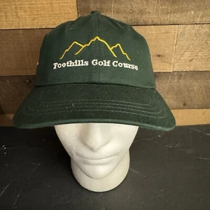 Foothills Golf Course Denver Colorado Green Baseball Golf Hat Adjustable - Picture 1 of 7