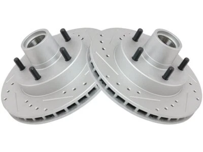 For 1982-1992 Pontiac Firebird Brake Rotor Set Front 13556RFJJ 1987 1985 1983 - Image 1 of 2