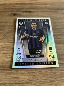 Topps Match Attax 2024-25 Nicolo Barella Platinum Pull Limited Edition #LEPL8 - Bild 1 von 1