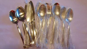 18 MIXED LOTS ONEIDA BETTY CROCKER STAINLESS FLATWARE "PRESCOTT" NEW!! - Picture 1 of 3