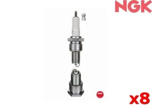NGK Spark Plug FOR Suzuki Swift 1989-2001 1.0 (EA,MA) Hatchback BPR6ES x8 - Picture 1 of 1