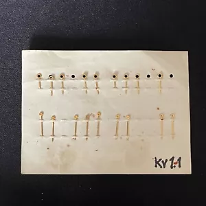 ntage NOS Watch Hands 10mm & 12mm Brass/Gold – Set of 18 – Watchmaker Supply - Picture 1 of 1