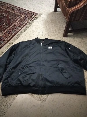 Jaqueta bombardeiro feminina Nike Jordan Flight Renegade tamanho grande FB2720-010 tamanho 2XL - Imagem 1 de 4