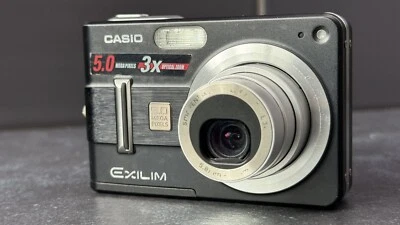 Casio Exilim EX-Z57 5.0MP Digital Camera - Black - Image 1 of 4