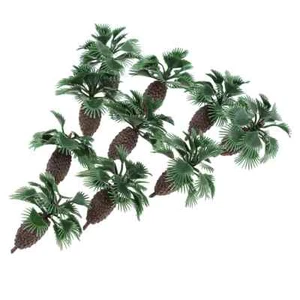 10 x PALM TREES Tabletop Terrain / Scenery 5-6cm Tall Warhammer - Picture 1 of 1