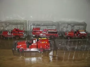The National Motor Museum - 4 Fire Engine Set - Near Mint In Box - Picture 1 of 10