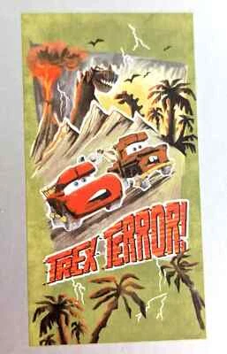 Novo com etiquetas! Toalha de praia Disney Pixar Cars On The Road T-Rex Terror 34" x 64" absorvente - Imagem 1 de 4