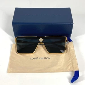 LOUIS VUITTON Z1700U Cyclone Metal Sunglasses Squareshape - Picture 1 of 14