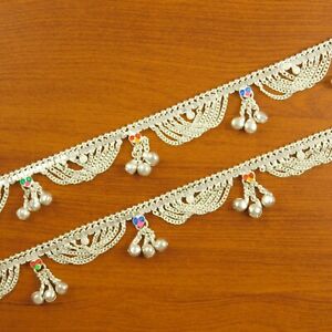 Mulit Chain 925 Siver Plated Anklet Women Foot Ankle Bracelet Indian Jewellery