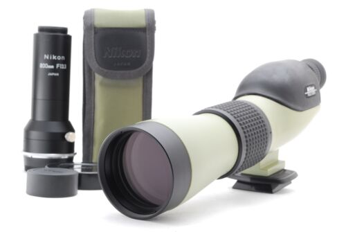 "N MINT- Optics MINT" Nikon Field Scope D 60 w/ adapter 800mm f13.3 w/ eyepiece