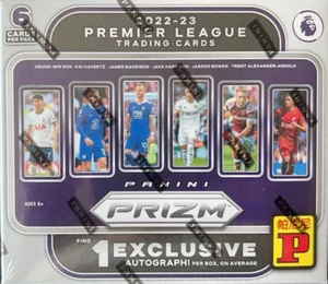2022-23 Panini Prizm EPL Calcio TMALL Box 1 Esclusiva Auto-*Erling Haaland Auto? - Foto 1 di 4