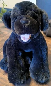 Peluche Build A Bear 25 Aniversario Negro Labrador Retriever Cachorro Perro 12" 2022 - Imagen 1 de 4