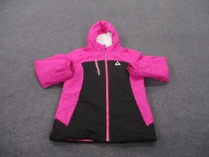 Gerry Jacket Girls L 14 16 Pink Softshell Polyester Full Zip Winter Coat Youth - Picture 1 of 13